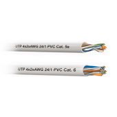 UTP 4х2хAWG24/1 PVC Сat. 5e (6, 6А) - кабель витой пары для структурированных кабельных систем